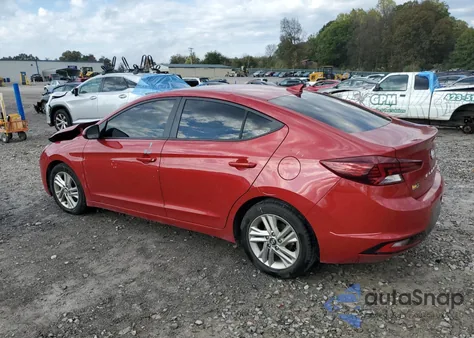 2019 Hyundai Elantra Sel from USA, damaged, VIN 5NPD84LF9KH440869
